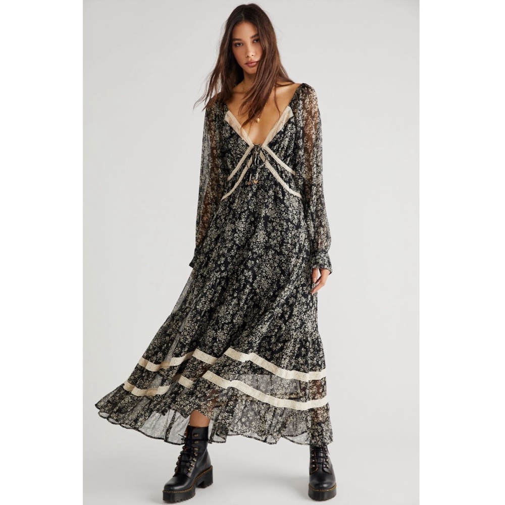 Free People Calloway Maxi Dress | Size Small